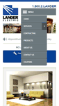 Mobile Screenshot of landerelectric.com